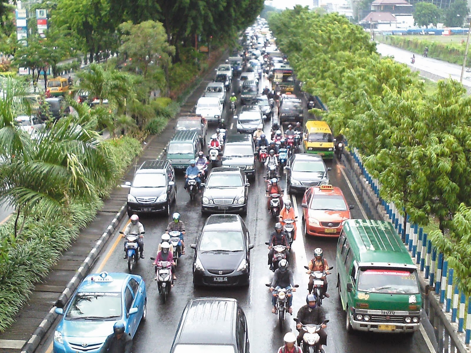 Berikut beberapa Kota Paling Macet di Indonesia