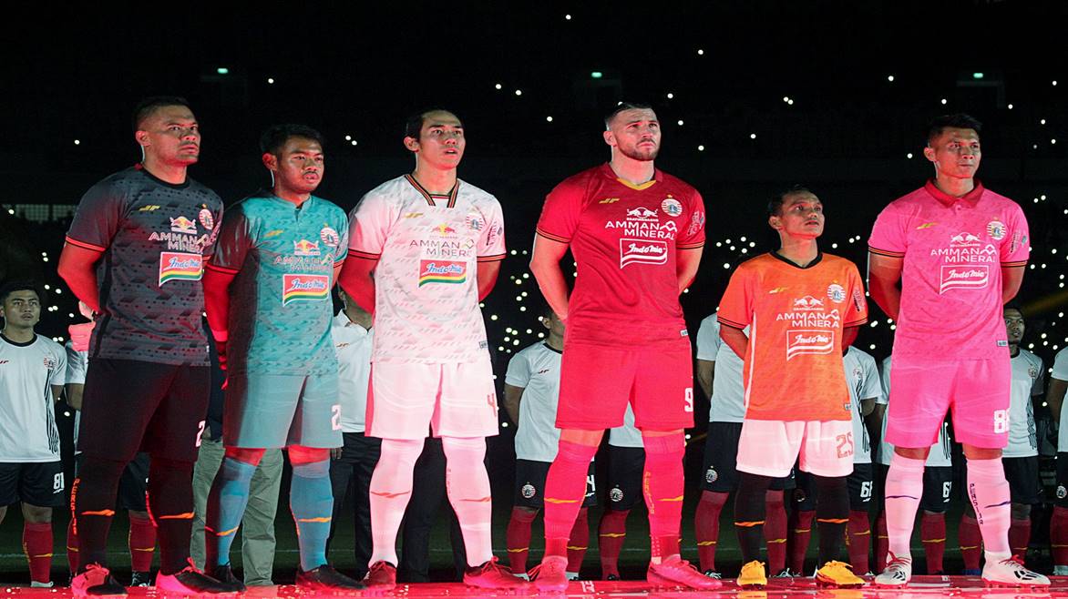 Tampilan Baru Jersey Persija Jakarta Musim 2020